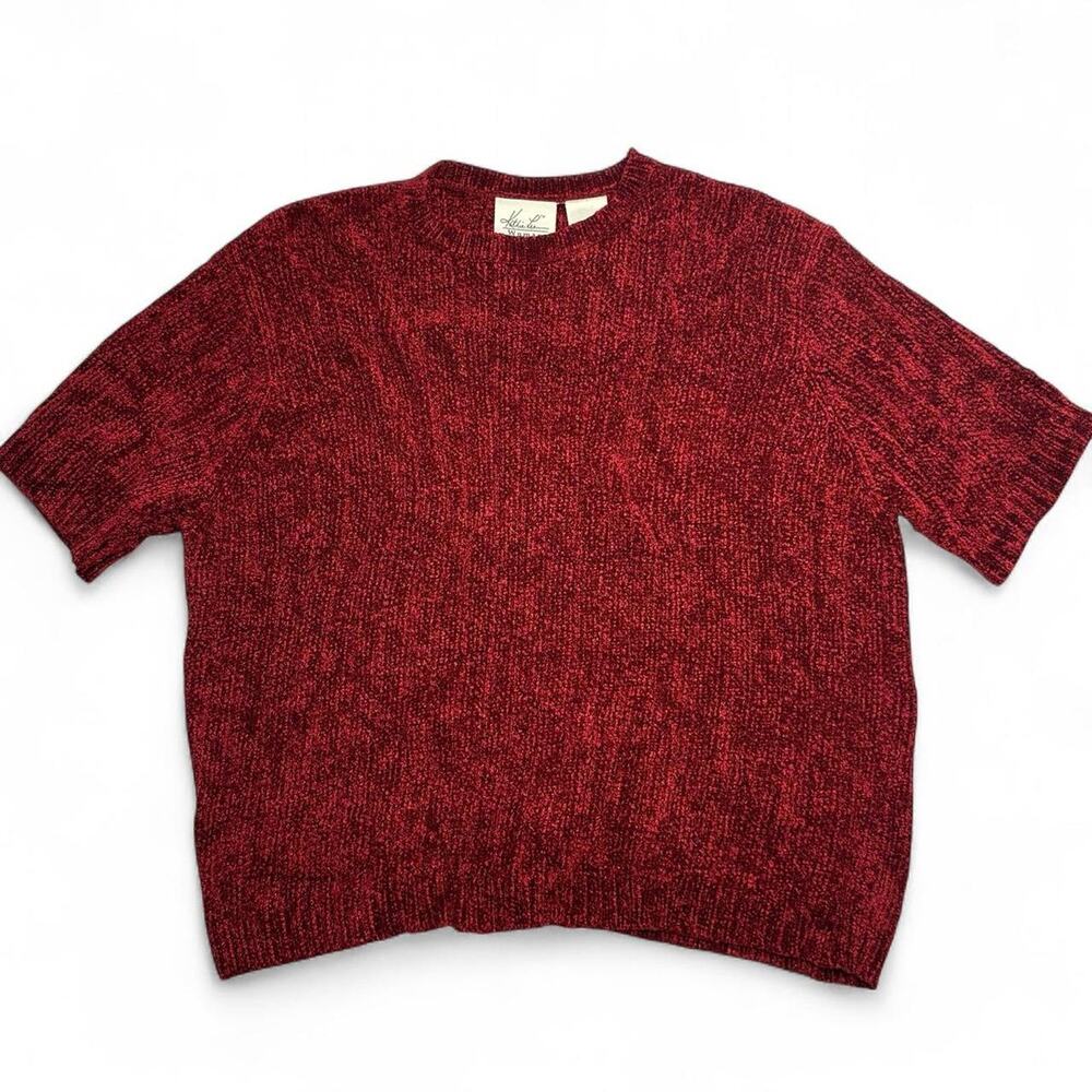 🍷✨ Burgundy Chenille Knit Sweater ✨🍷